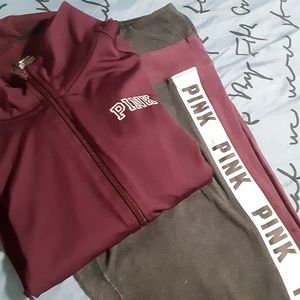 Tights with long sleeve mid chest zipper